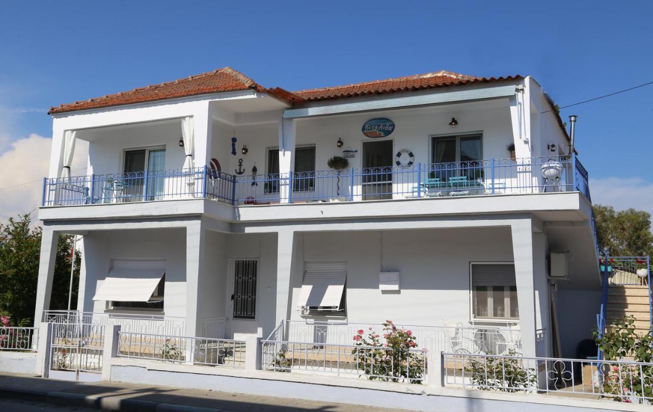 Apartmán Petalida Keramotí Exteriér fotografie